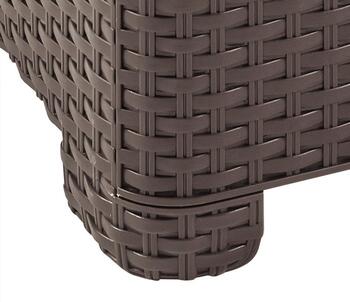 Комод с 3 ящиками Style 33x38x60cм темно-коричневая (0806604210)