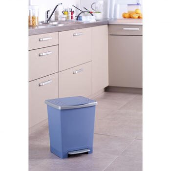 Мусорное ведро с педалью Millenium 23л (синий) (151101400)