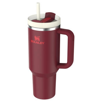 Термокружка с трубочкой The Quencher H2.O FlowState Tumbler 1,18 л, темно-красная (2813230066)