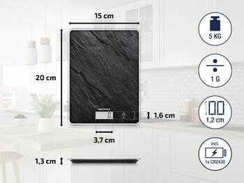 Весы кухонные электронные Page Compact 300 Slate (1061515)