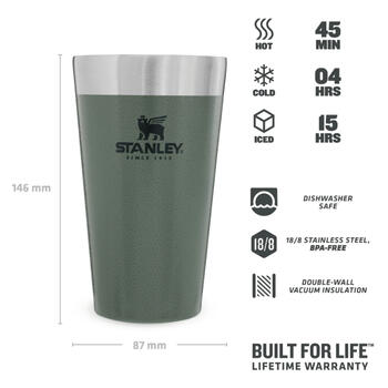Termoglāze The Stacking Tumbler 0,47L zaļa (2802282057)