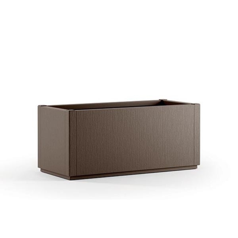 Puķu kaste taisnstūrveida Ethica 80x36x35cm brūna (2168503)