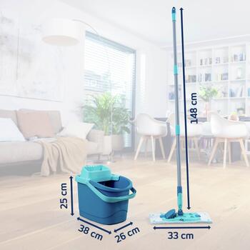LEIFHEIT Grīdas uzkopšanas komplekts PowerClean M (1055510)