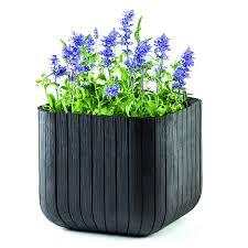 Горшок для цветов Cube Planter M серый (29201220939)