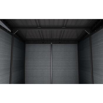 Садовый сарай Deco Pent 9x7, ореховое дерево (29212899)