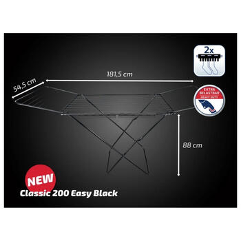 Сушильная машина Classic 200 Easy Black (1081696)