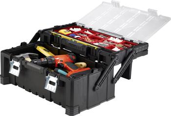 Instrumentu kaste Cantilever Tool Box 22" 56,7x31,4x24,5cm (30187311)