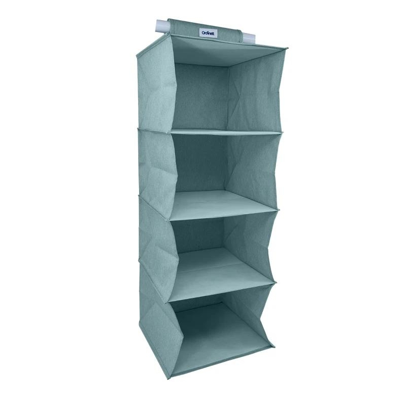 Подвесной органайзер с 4 полками 30х30х80см Мятный (126836001)