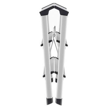 Pakāpienu soliņš salokāms D60 StandardLine / alumīnija / 2x3 pakāpieni (034443701)