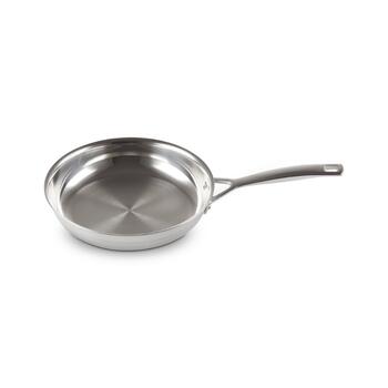 3 slāņu nerūsējošā tērauda panna bez pārklājuma Ø24cm (02004480)