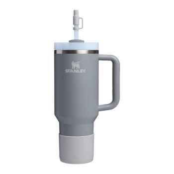Aizsargpārvalka un salmiņu vāciņu 2 gab. komplekts termokrūzēm 1,18L The Quencher Boot + Straw Topper gaiši pelēks (2812477066)