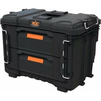 Instrumentu kaste ar 2 atvilktnēm ROC Pro Gear 2 Drawers Unit XL 56,5x37,5x41,3cm (30212781)
