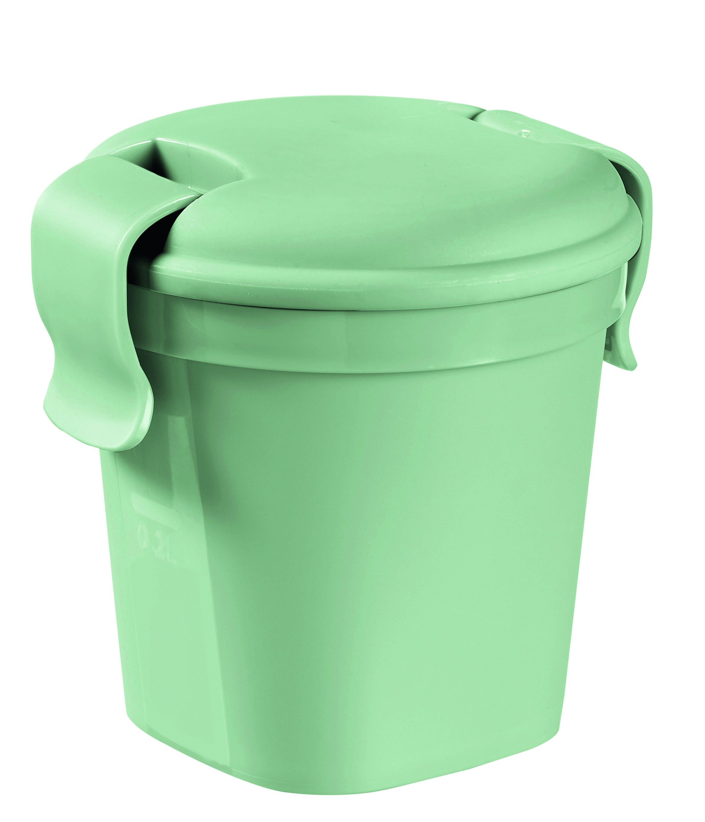 Pārtikas trauciņš/krūzīte Cup S 0,4L Smart Eco To Go Ø11x11cm maigi zaļš (0800739Q19)