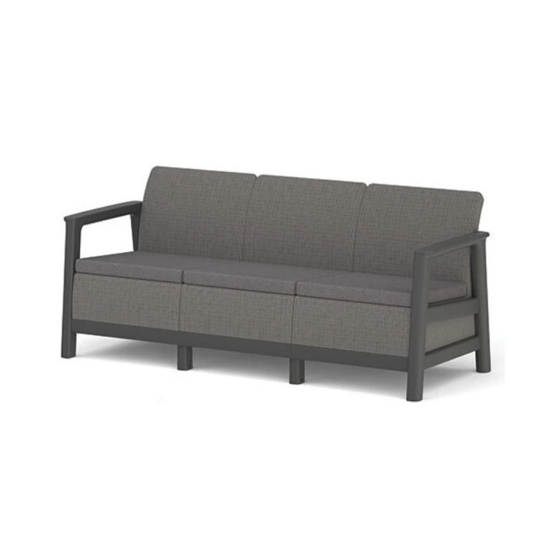 Dārza dīvāns trīsvietīgs Scandi Linea 3 Seater Sofa pelēks (29214642ECY)