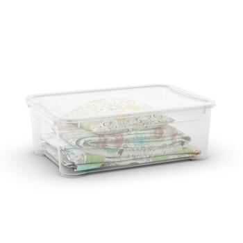 Коробка с крышкой T Box M 32L 39x55,5x19 см прозрачная (0800697001)