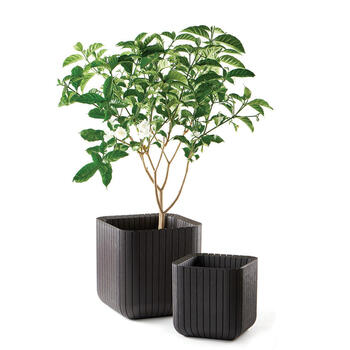 Горшок для цветов Cube Planter M коричневый (29201220590)