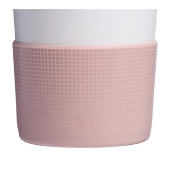 Aizsargpārvalka un salmiņu vāciņu 2 gab. komplekts termokrūzēm 0,89L/0,59L The Quencher Boot + Straw Topper gaiši rozā (2812478065)