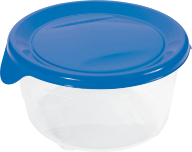 Pārtikas trauciņš apaļš 0,5L Fresh&Go zils (0800563139)