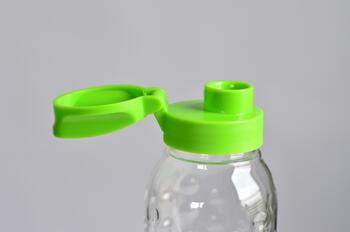 Бутылка Dots Bottle 0,45л прозрачная/зеленая (0800280240)