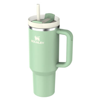 Термокружка с трубочкой The Quencher H2.O FlowState Tumbler 1,18 л фисташкового цвета (2813230063)
