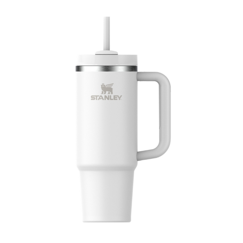 Termokrūze ar salmiņu The Quencher H2.O FlowState Tumbler 1.18L balta (2810824803)