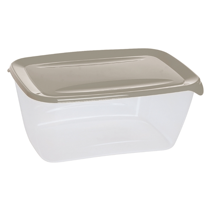 Pārtikas trauciņš taisnstūris 5L Fresh&Go bēšs  (0803071W07)