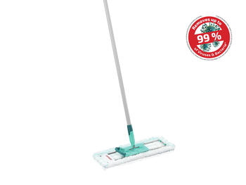 LEIFHEIT Grīdas birste ar tērauda kātu Profi XL micro duo 42cm (1055048)