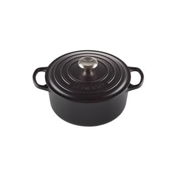 Le Creuset Čuguna katls apaļš Ø26cm / 5,3L matēts melns (02726090)