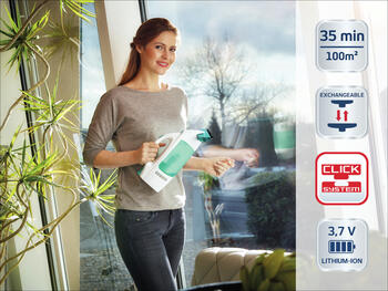 LEIFHEIT Вакуумный стеклоочиститель Dry&Clean с комплектом принадлежностей (1051016)