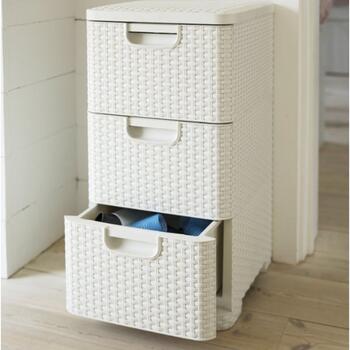 Комод с 3 ящиками Style 33x38x60cм кремовый (0806604885)