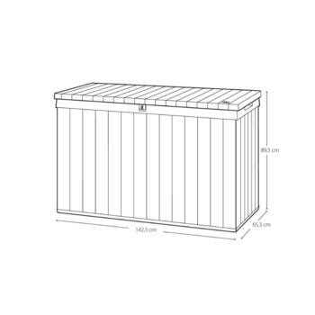 Uzglabāšanas kaste Darwin Box 662L brūna (29212311550)