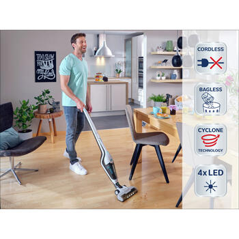 LEIFHEIT Пылесос на аккумуляторе Rotaro PowerVac 2in1 16V (1011927)