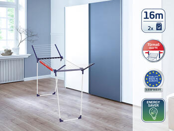 LEIFHEIT Veļas žāvētājs Pegasus 160 Solid Slim (1081620)