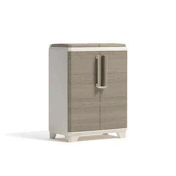 Система сортировки отходов Split Premium Wood 110 л Система переработки отходов 68x39x92 см светло-бежевый/светло-серый (29210302)