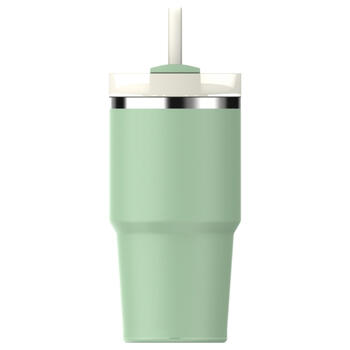 Термокружка с трубочкой The Quencher H2.O FlowState Tumbler 0.59L фисташкового цвета (2810826363)