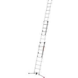 Kāpnes kombinējamās S100 Hailo ProfiLOT / alumīnija / 2x9+1x8 pakāpieni (039309507)