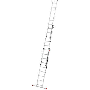 Kāpnes kombinējamās ProfiStep Combi / alumīnija / 3x9 pakāpieni (037309007)
