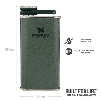 Фляга The Easy-Fill Wide Mouth Flask 0,23Л зеленый (2800837126)
