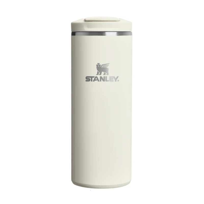 Termokrūze The Transit Fliptop Mug 0,35L glancētā krēmkrāsā (2813063013)