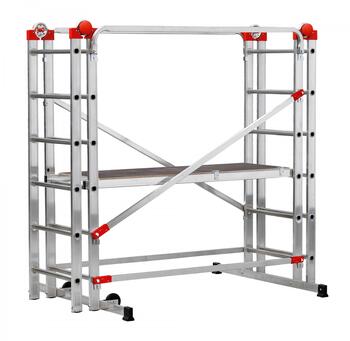 Sastatnes G60 / alumīnija / 2x12 pakāpieni (039459507)