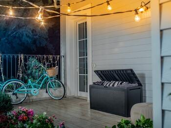 Uzglabāšanas kaste Samoa Rattan Box 270L bēša (29209570587)