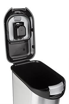 Контейнер для хранения корма Pet Life 12кг 35л 49,3x27,8x40,3см серебристый (0803905394)