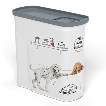 Trauks barības uzglabāšanai Pet Life Dogs 1,5kg 2L 20,5x86x19,4cm suns (0804346E27)