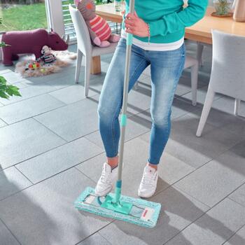 LEIFHEIT Grīdas birste ar saliekamu kātu kastē Profi XL super soft 42cm (1055457)