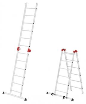 Sastatnes G60 / alumīnija / 2x12 pakāpieni (039459507)