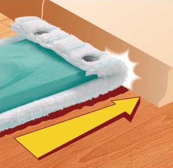 LEIFHEIT Сменная ткань Combi M / Clean Twist micro duo 33cм (1055320)