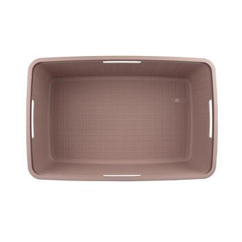 Veļas grozs Jute 46L 59x39x26cm rozā (0808091204)