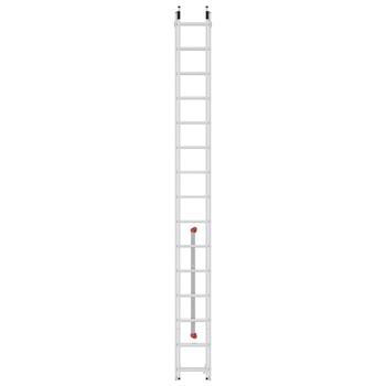 Kāpnes S80 ProfiStep duo / alumīnija / 2x15 pakāpieni (037215007)