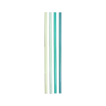 Salmiņu komplekts 4 gab. termokrūzēm The Quencher Travel Tumbler Straws 0,89L zaļi (2803001040)
