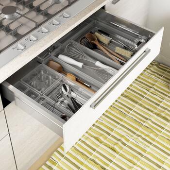 Коробка Sistemo Organizer 8 37,5 x 15 x 5 см прозрачная/светло-серая (2310017A94)